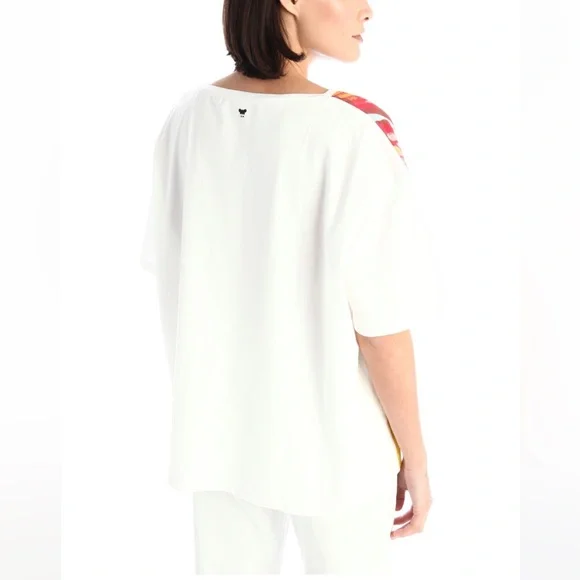 SOLD! Weekend MAXMARA Cut-Label Wide Relaxed Fit crepe Top Size:Small 160/84A - Picture 9 of 13